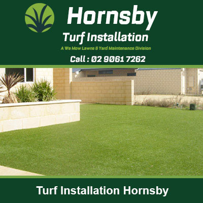Freshly installed artificial turf in a backyard in Hornsby